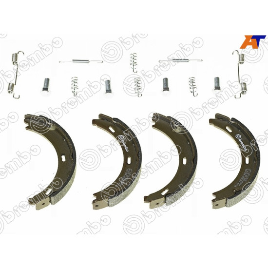 Колодки ручного тормоза MERCEDES W245/W202/W203/W124/W210 BREMBO