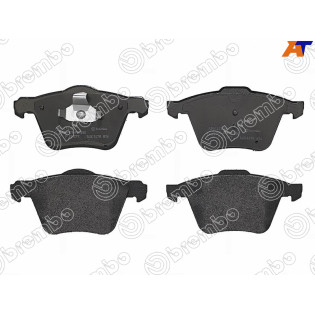 Колодки тоормозные перед FORD S-MAX 06-/ VOLVO S80/V70/XC70 06- BREMBO