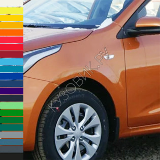 Крыло переднее левое в цвет кузова Kia Rio 4 (2017-2020)