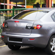  Бампер задний в цвет кузова Mazda 3 BK (2003-2006) седан